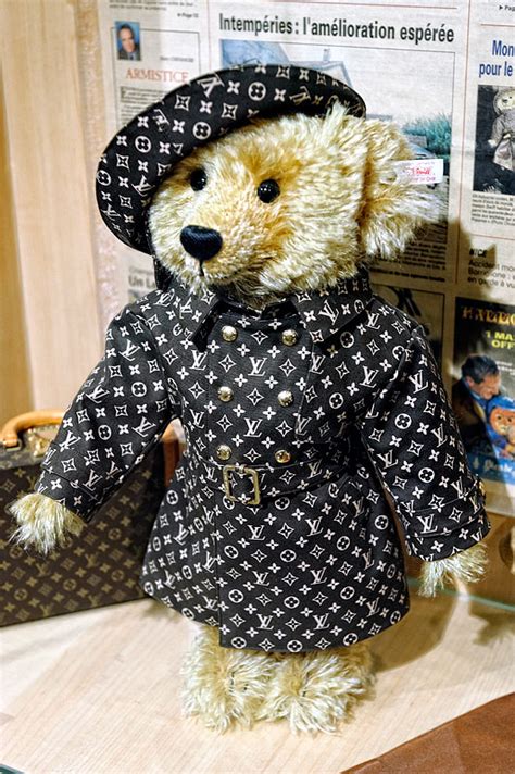 steiff louis vuitton bear.